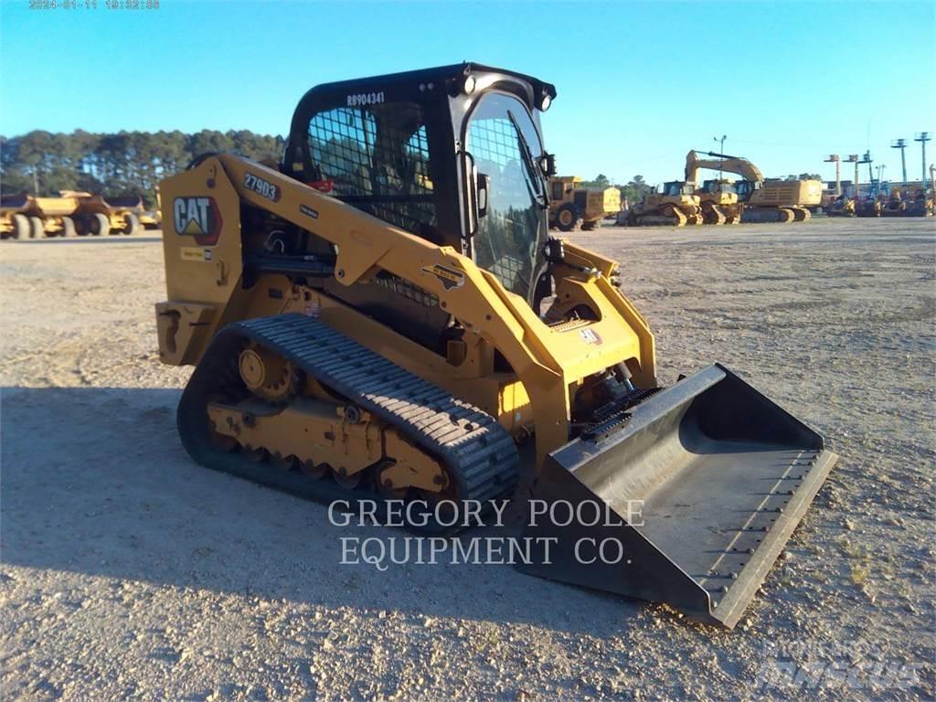 CAT 279D3 Lánctalpas homlokrakodók