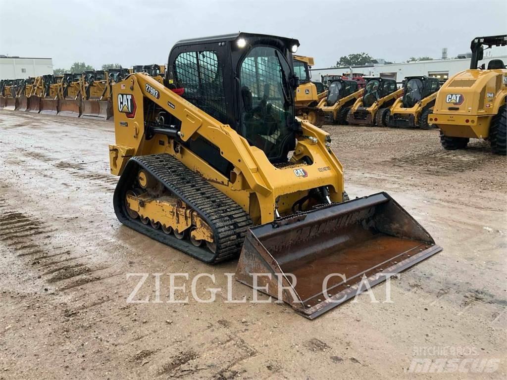 CAT 279D3 Lánctalpas homlokrakodók
