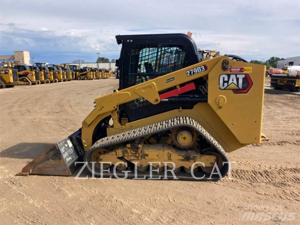 CAT 279D3 Lánctalpas homlokrakodók