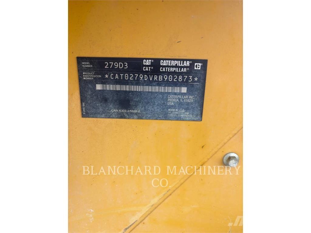 CAT 279D3 Lánctalpas homlokrakodók