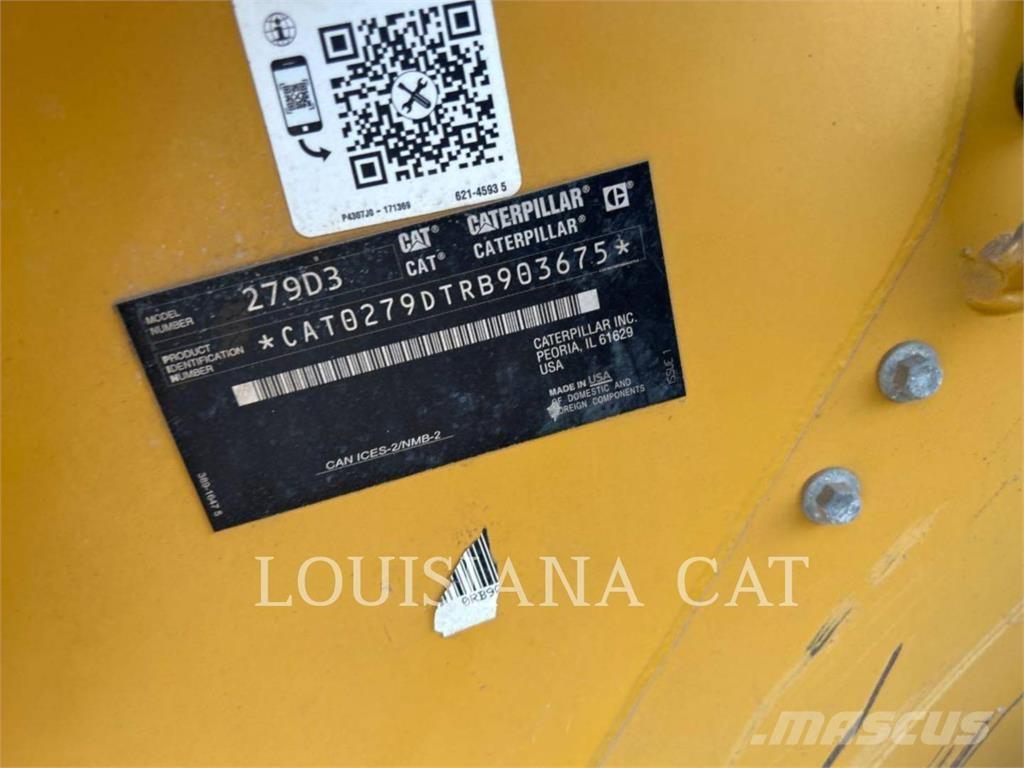 CAT 279D3 Kompaktrakodók
