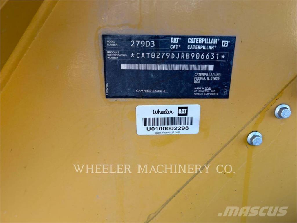 CAT 279D3 C3HF Lánctalpas homlokrakodók