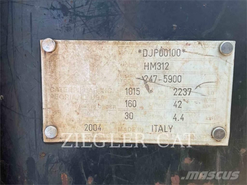 CAT 287C Lánctalpas homlokrakodók