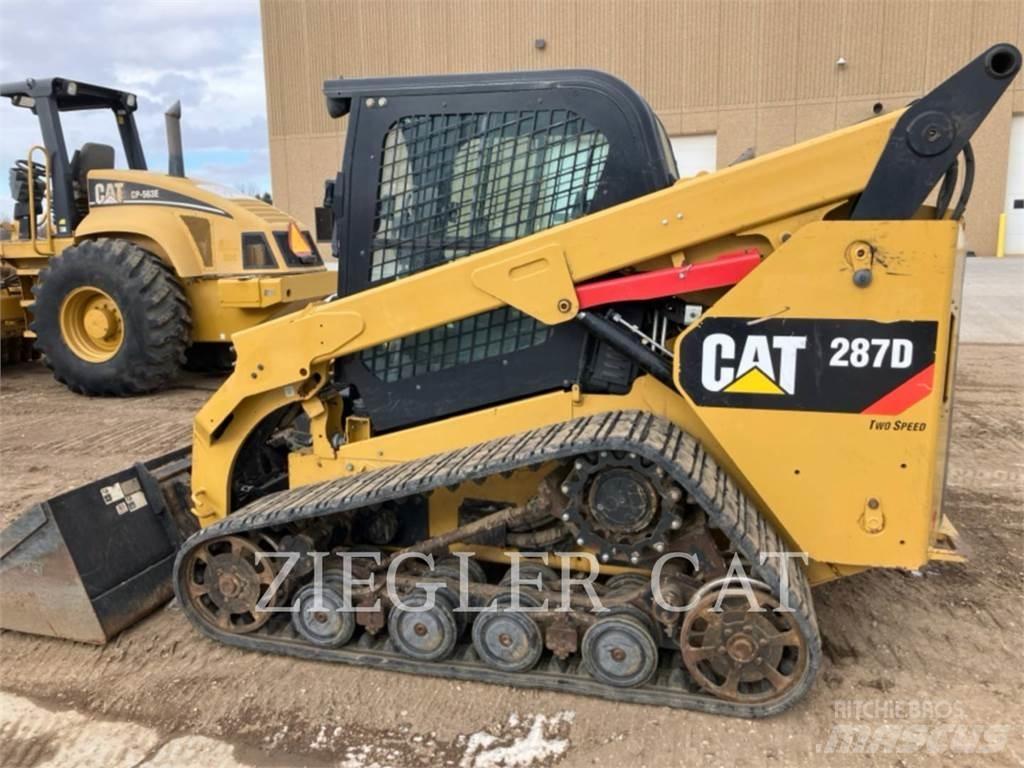 CAT 287D Lánctalpas homlokrakodók