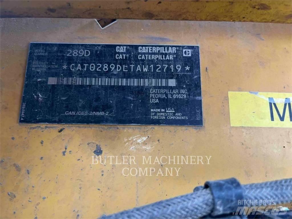 CAT 289D Lánctalpas homlokrakodók