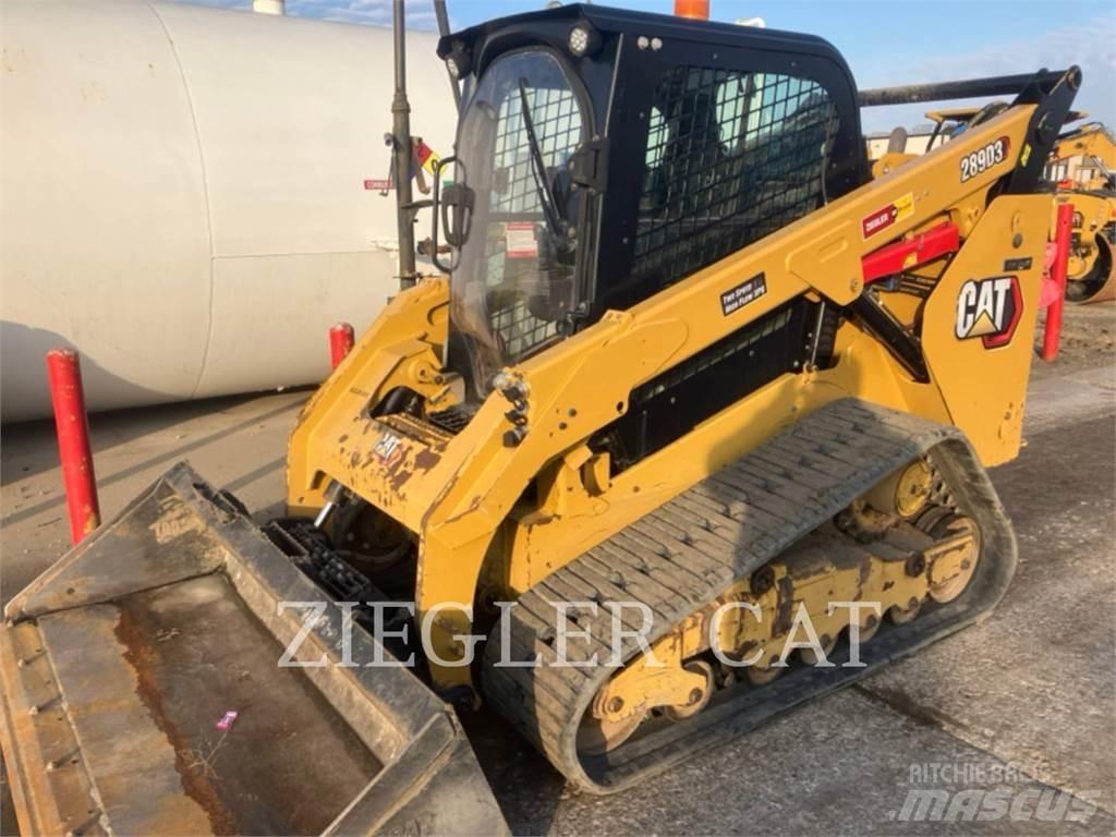 CAT 289D3 Lánctalpas homlokrakodók