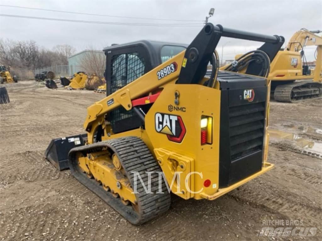 CAT 289D3 Lánctalpas homlokrakodók