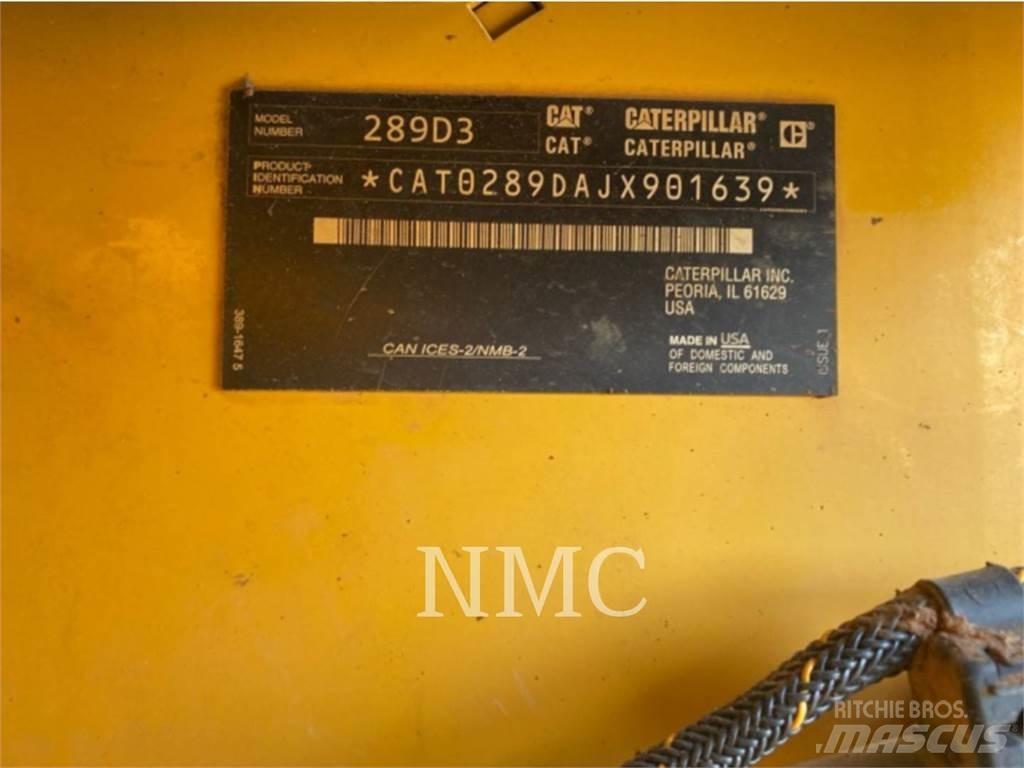CAT 289D3 Lánctalpas homlokrakodók