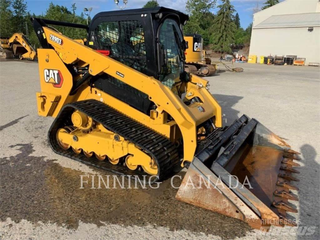 CAT 289D3 Lánctalpas homlokrakodók