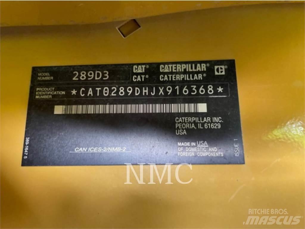 CAT 289D3 Lánctalpas homlokrakodók