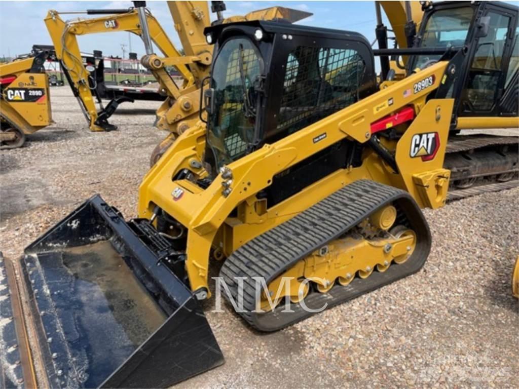 CAT 289D3 Lánctalpas homlokrakodók