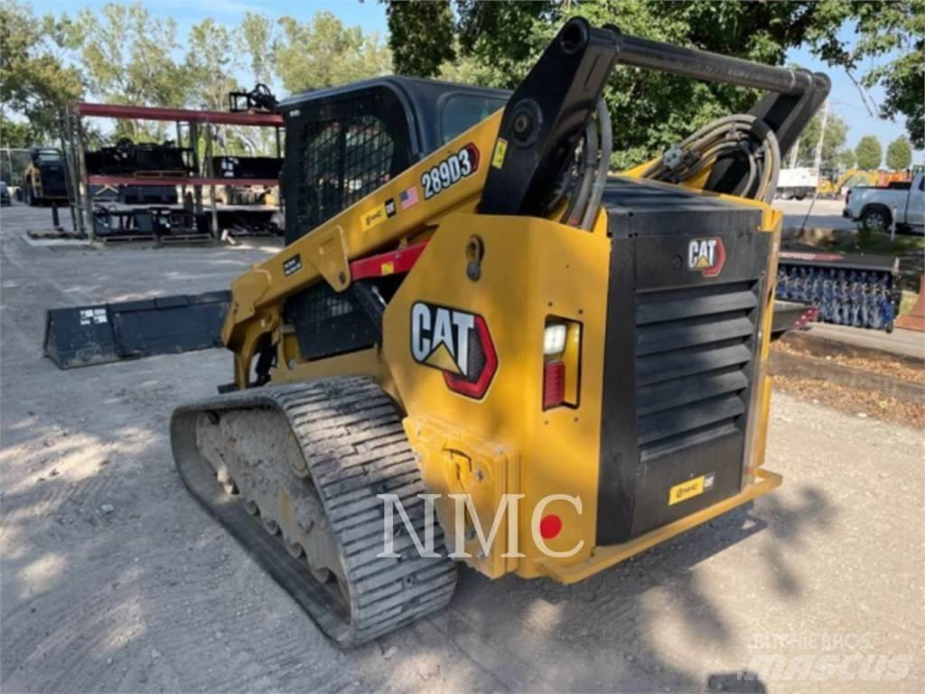 CAT 289D3 Lánctalpas homlokrakodók