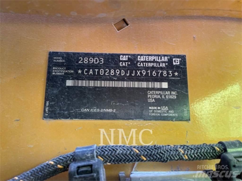 CAT 289D3 Lánctalpas homlokrakodók