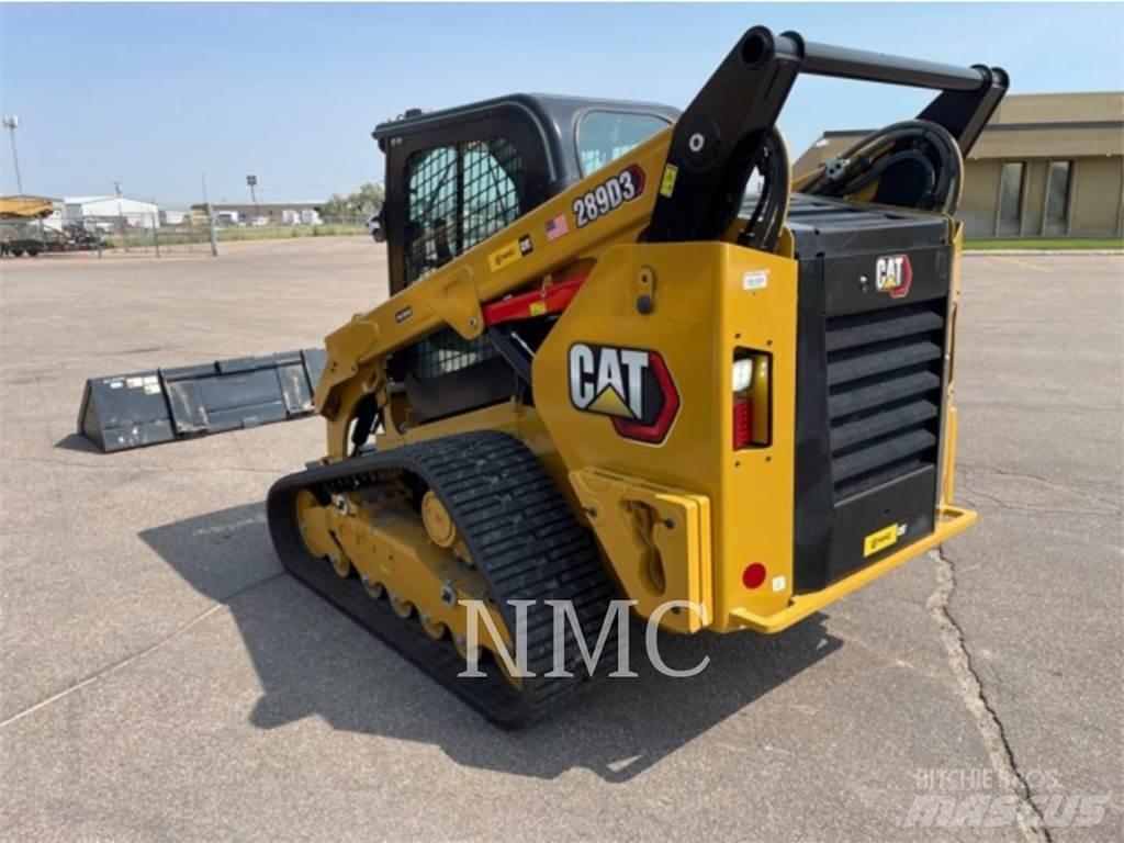 CAT 289D3 Lánctalpas homlokrakodók