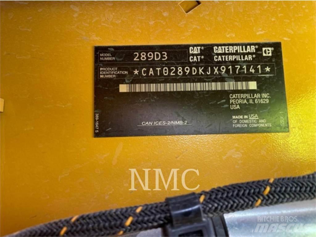CAT 289D3 Lánctalpas homlokrakodók