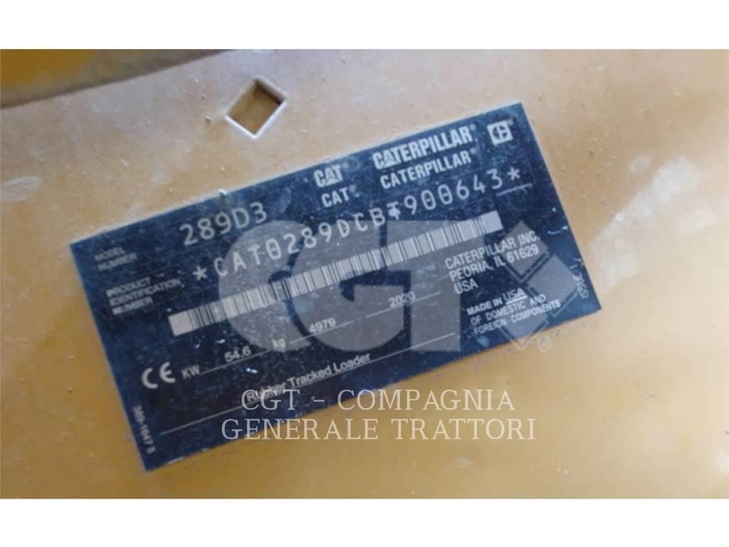 CAT 289D3 Lánctalpas homlokrakodók