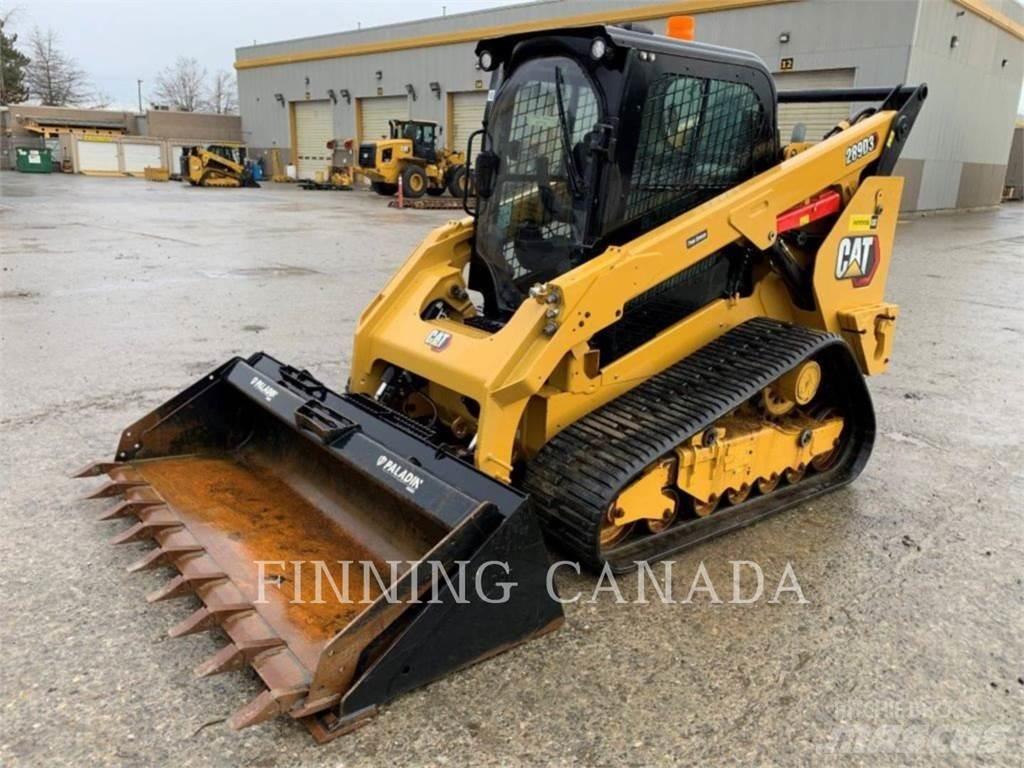 CAT 289D3 Lánctalpas homlokrakodók