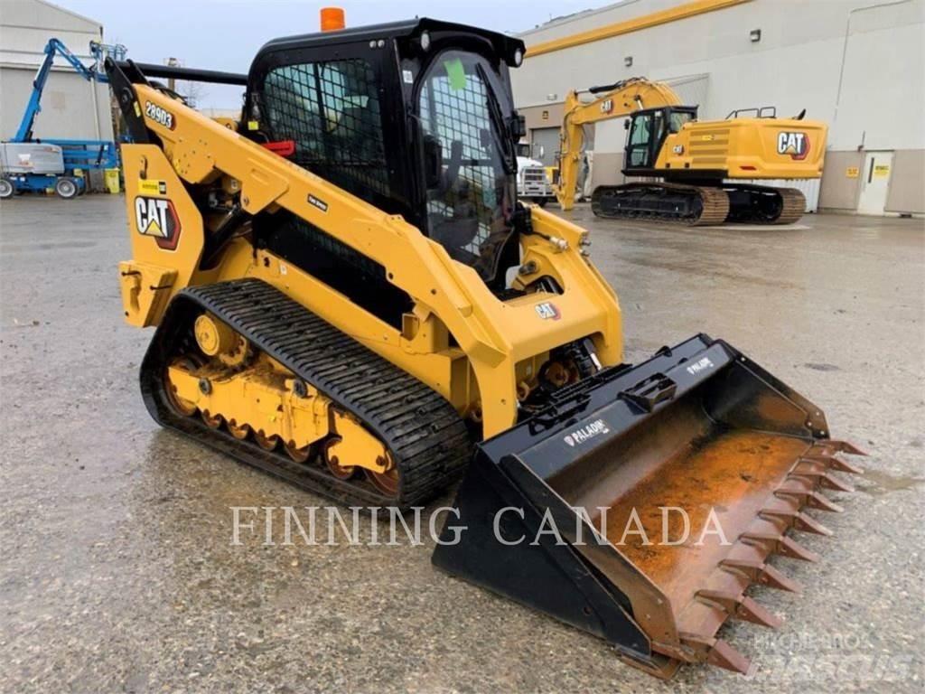 CAT 289D3 Lánctalpas homlokrakodók