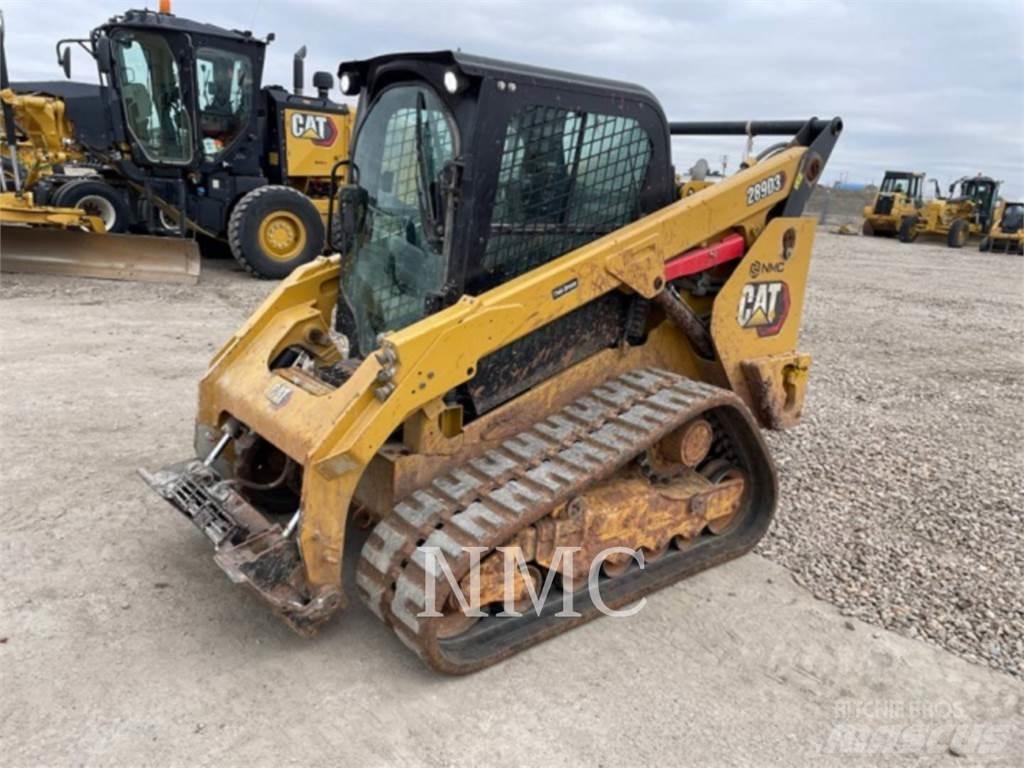 CAT 289D3 Lánctalpas homlokrakodók