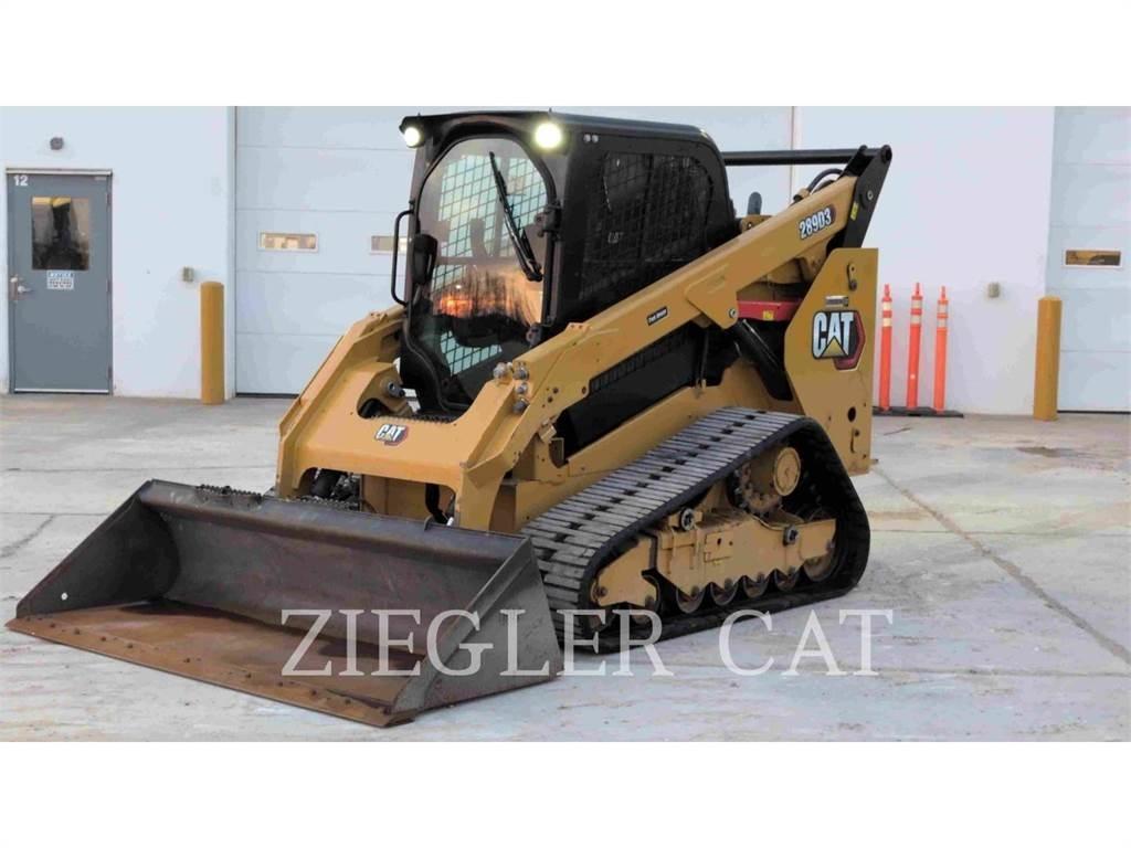 CAT 289D3 Lánctalpas homlokrakodók