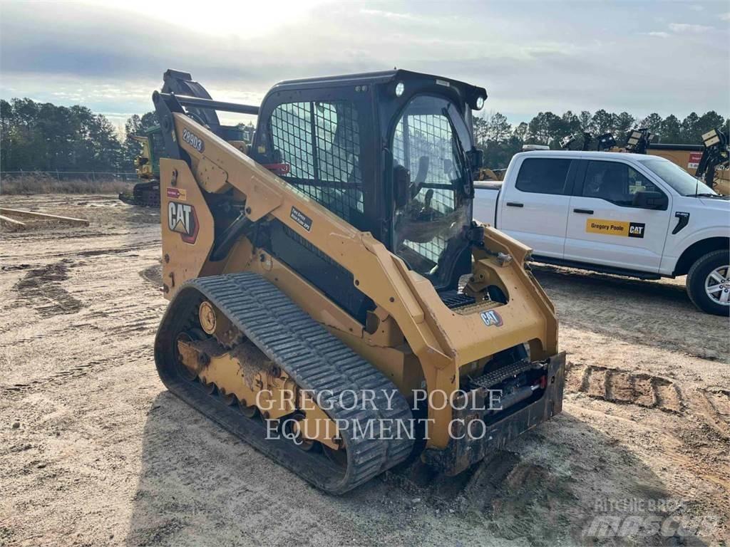 CAT 289D3 Lánctalpas homlokrakodók