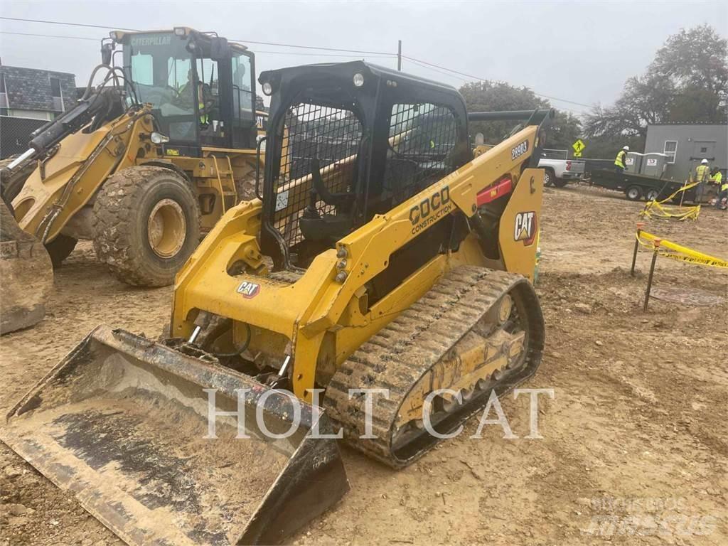 CAT 289D3 Lánctalpas homlokrakodók