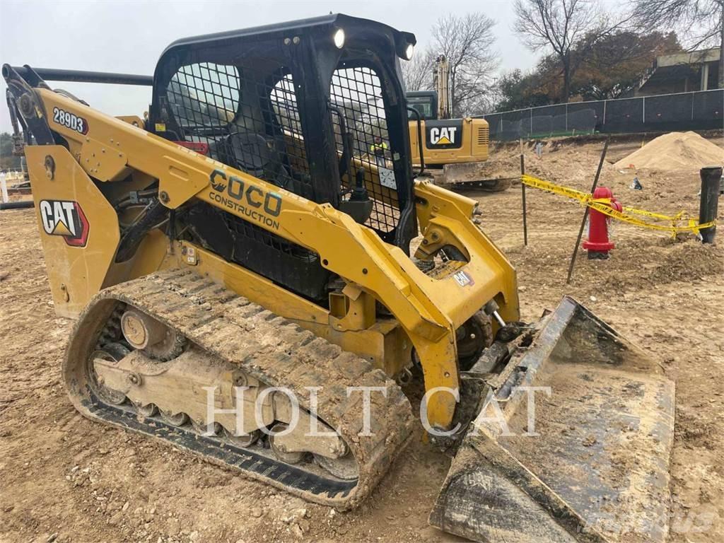 CAT 289D3 Lánctalpas homlokrakodók