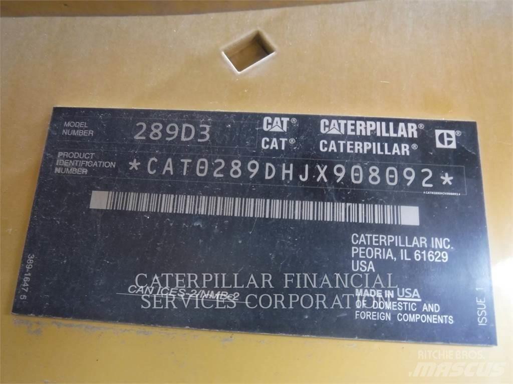 CAT 289D3 Lánctalpas homlokrakodók