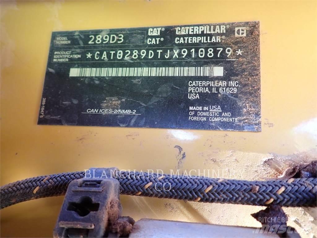 CAT 289D3 Lánctalpas homlokrakodók