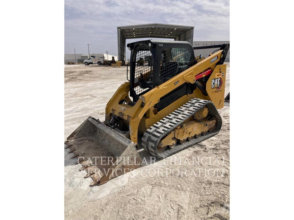 CAT 289D3 Lánctalpas homlokrakodók