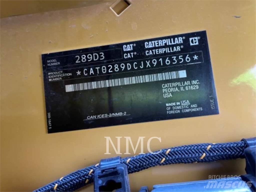 CAT 289D3 Lánctalpas homlokrakodók