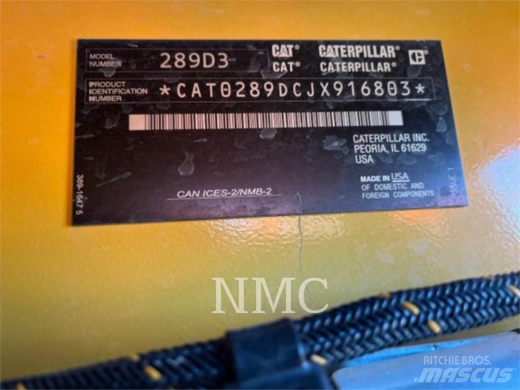 CAT 289D3 Lánctalpas homlokrakodók