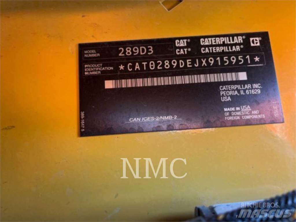 CAT 289D3 Lánctalpas homlokrakodók