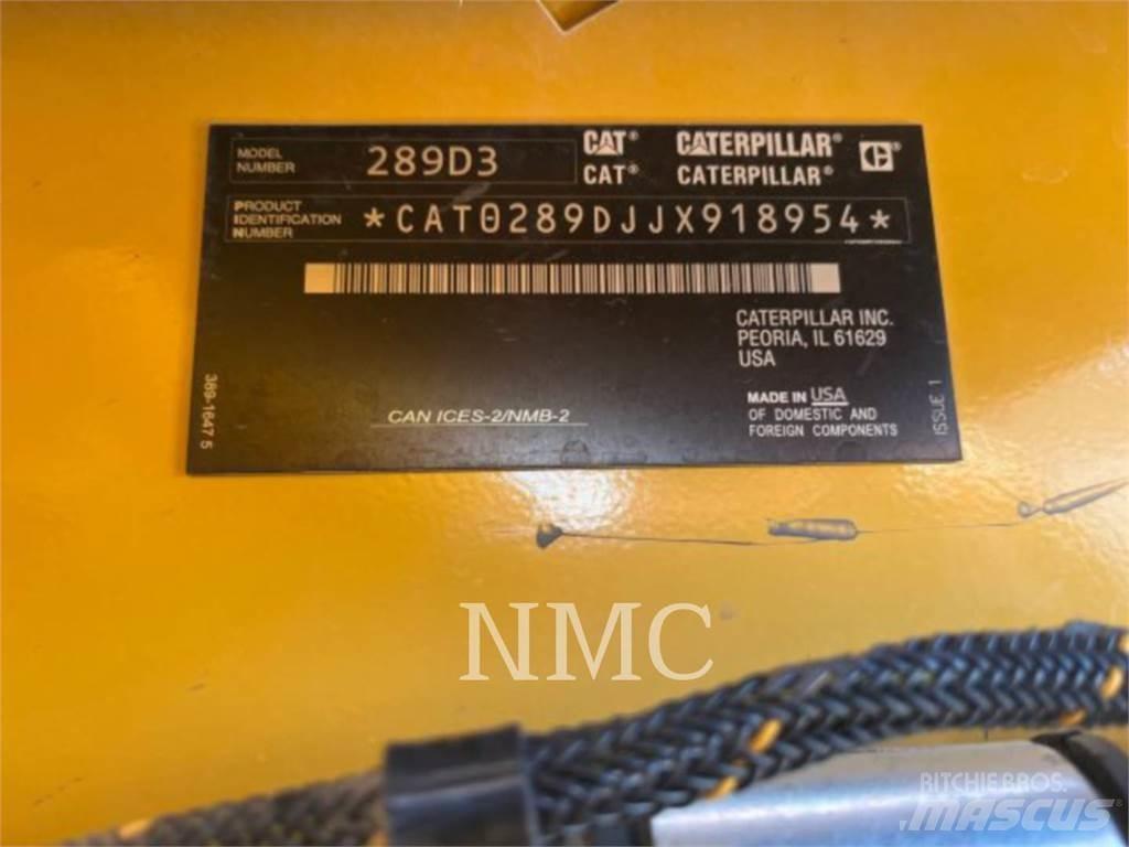 CAT 289D3 Lánctalpas homlokrakodók