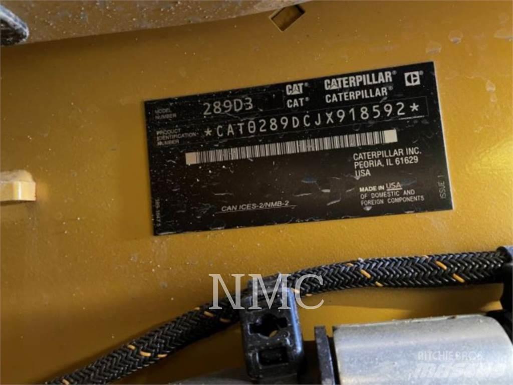 CAT 289D3 Lánctalpas homlokrakodók
