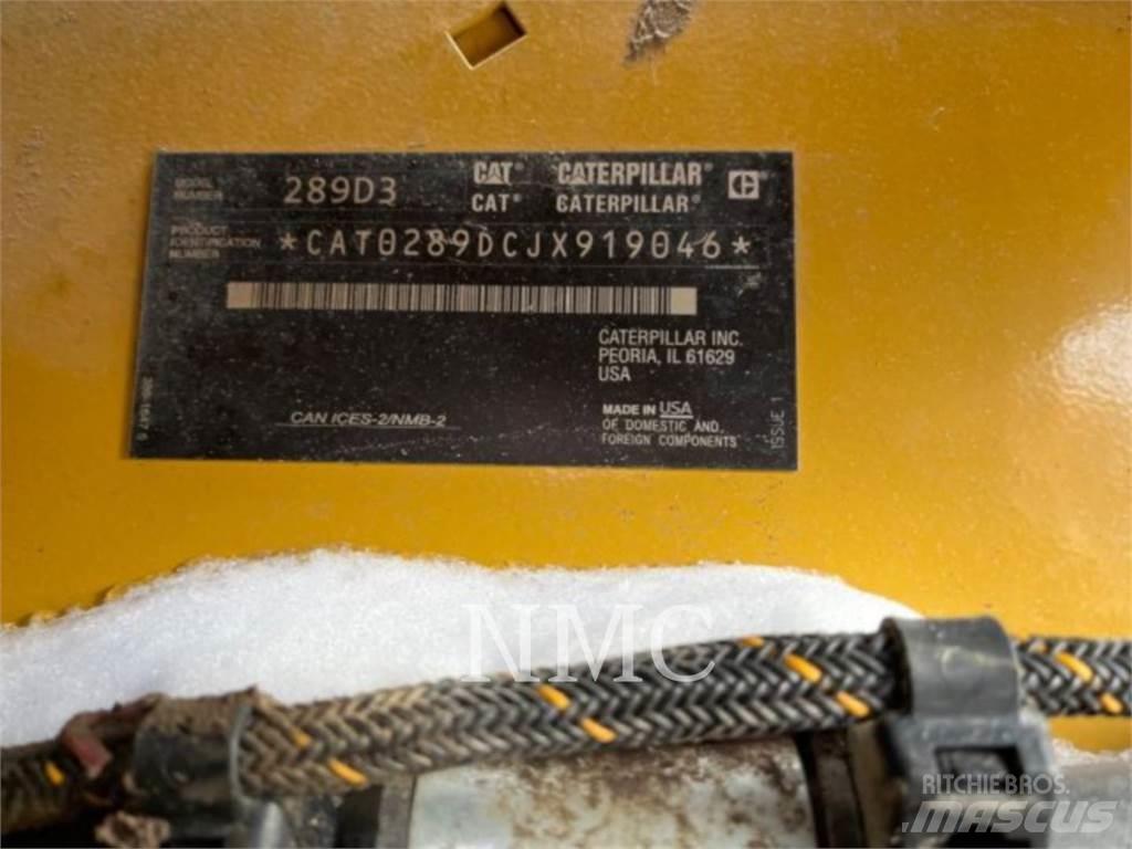 CAT 289D3 Lánctalpas homlokrakodók