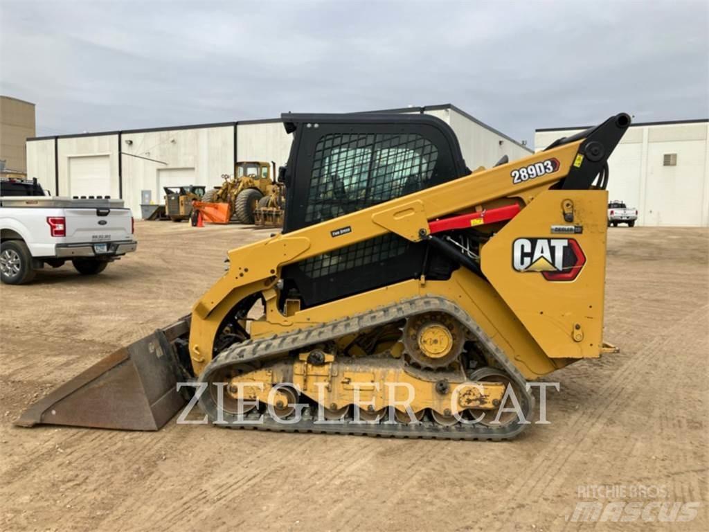 CAT 289D3 Lánctalpas homlokrakodók