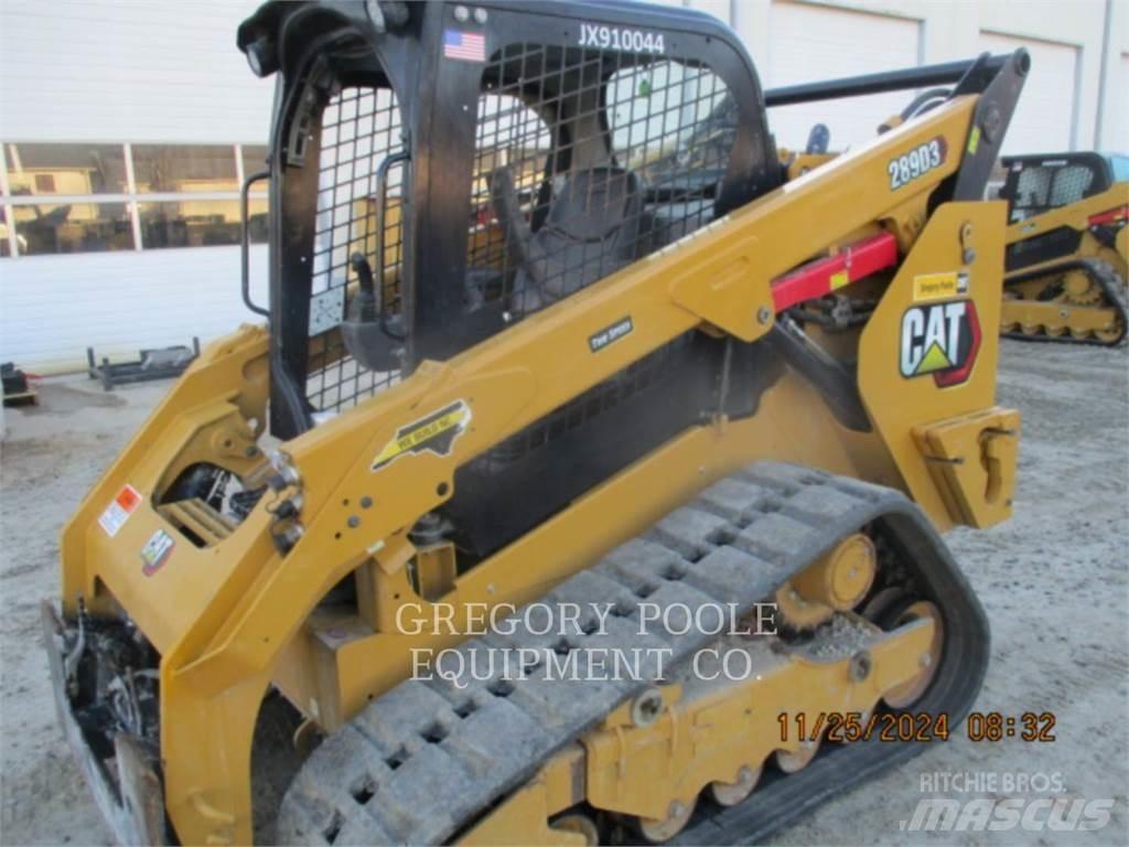 CAT 289D3 Lánctalpas homlokrakodók