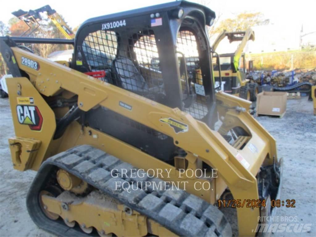 CAT 289D3 Lánctalpas homlokrakodók