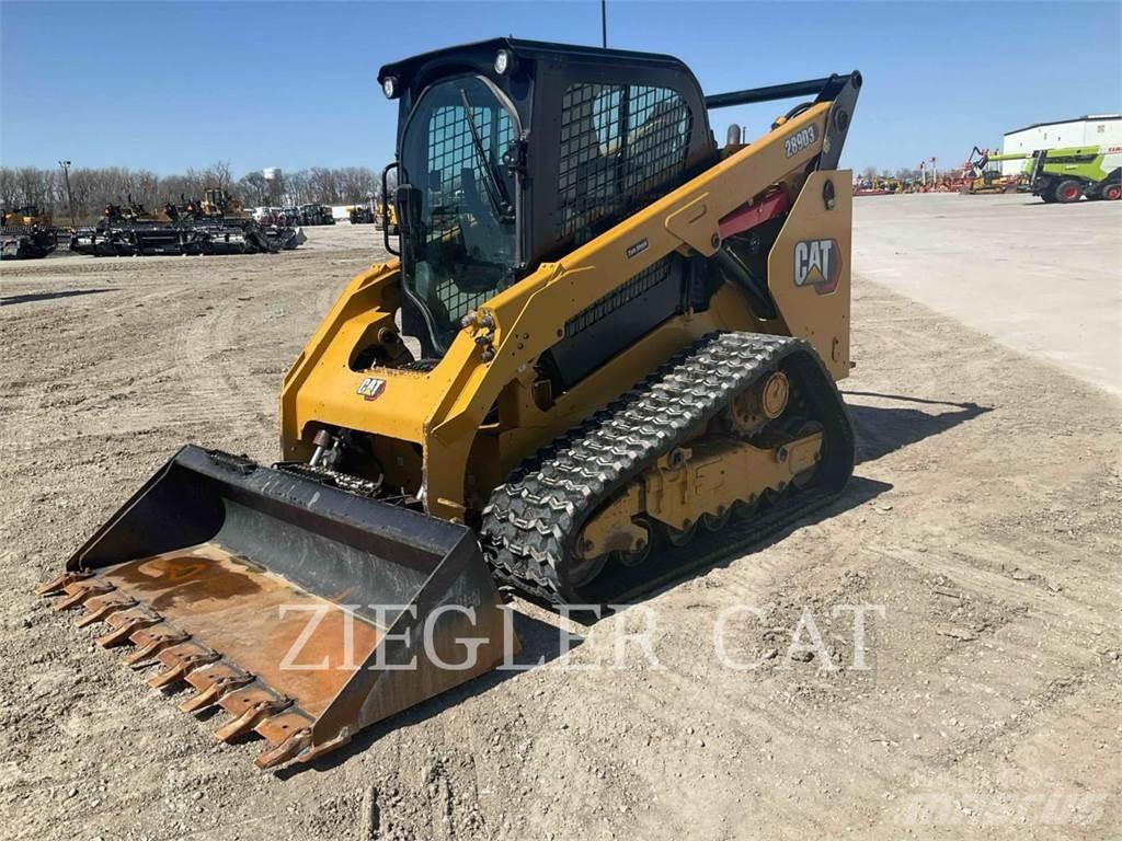 CAT 289D3 Lánctalpas homlokrakodók