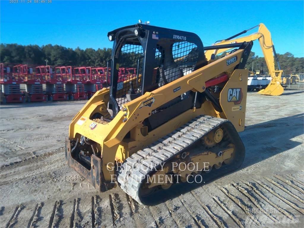 CAT 289D3 Lánctalpas homlokrakodók
