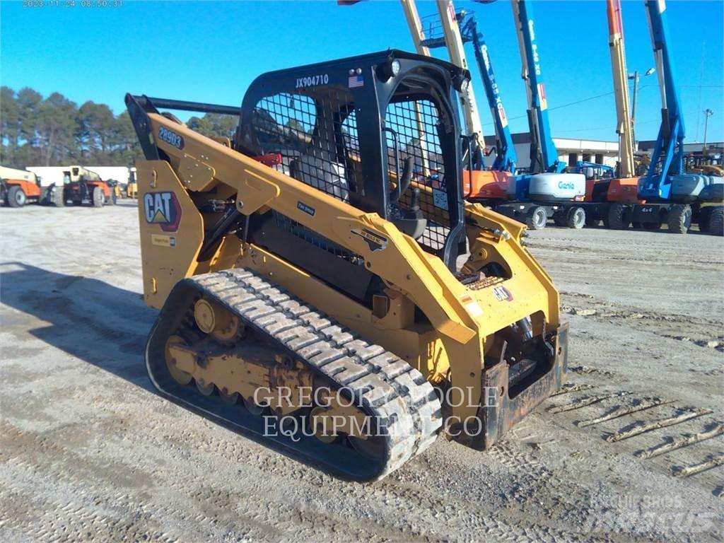 CAT 289D3 Lánctalpas homlokrakodók