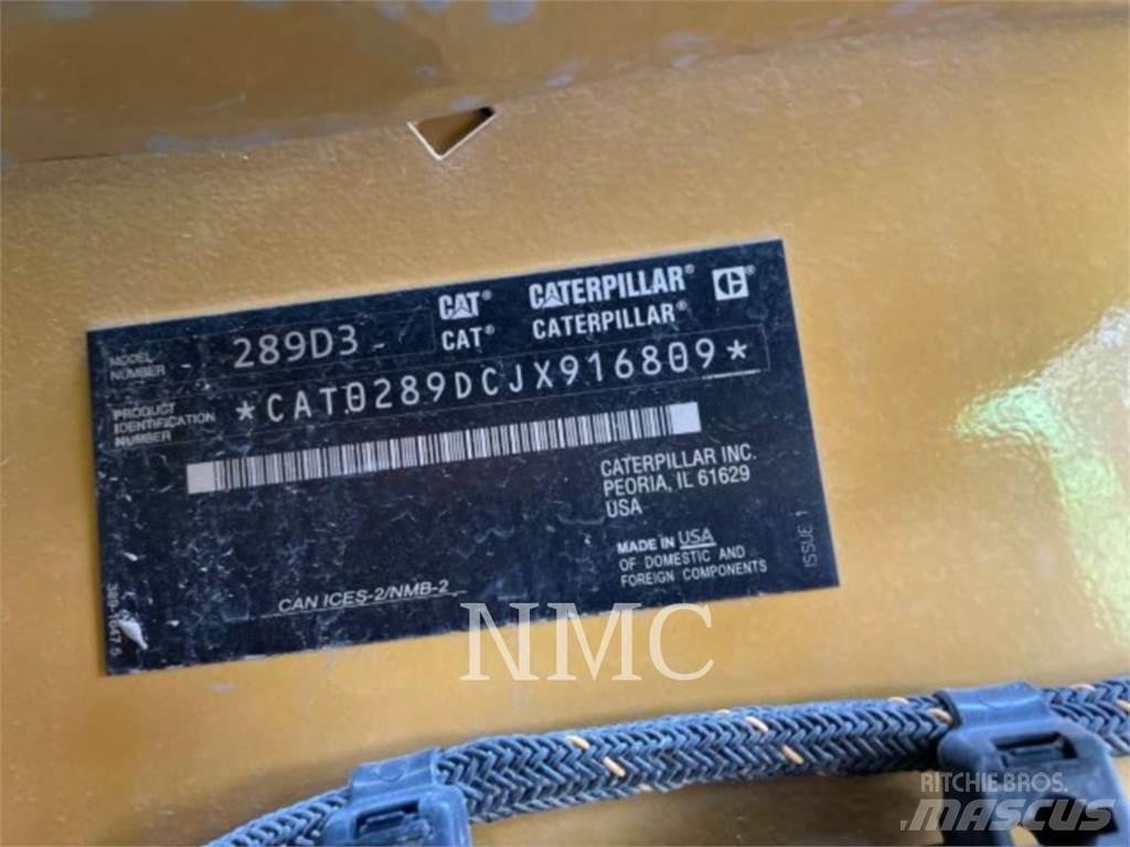 CAT 289D3 Lánctalpas homlokrakodók