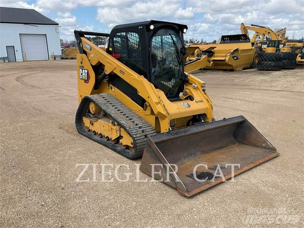 CAT 289D3 Lánctalpas homlokrakodók