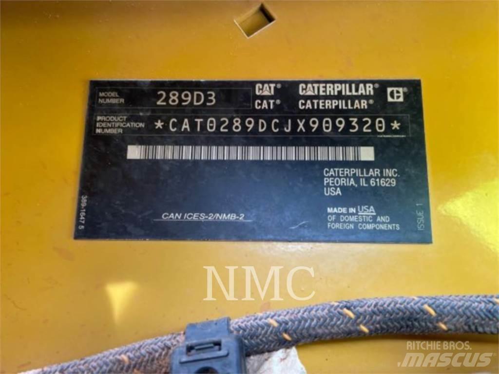 CAT 289D3 Lánctalpas homlokrakodók