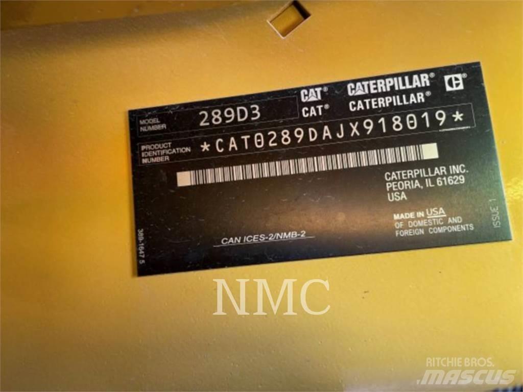 CAT 289D3 Lánctalpas homlokrakodók