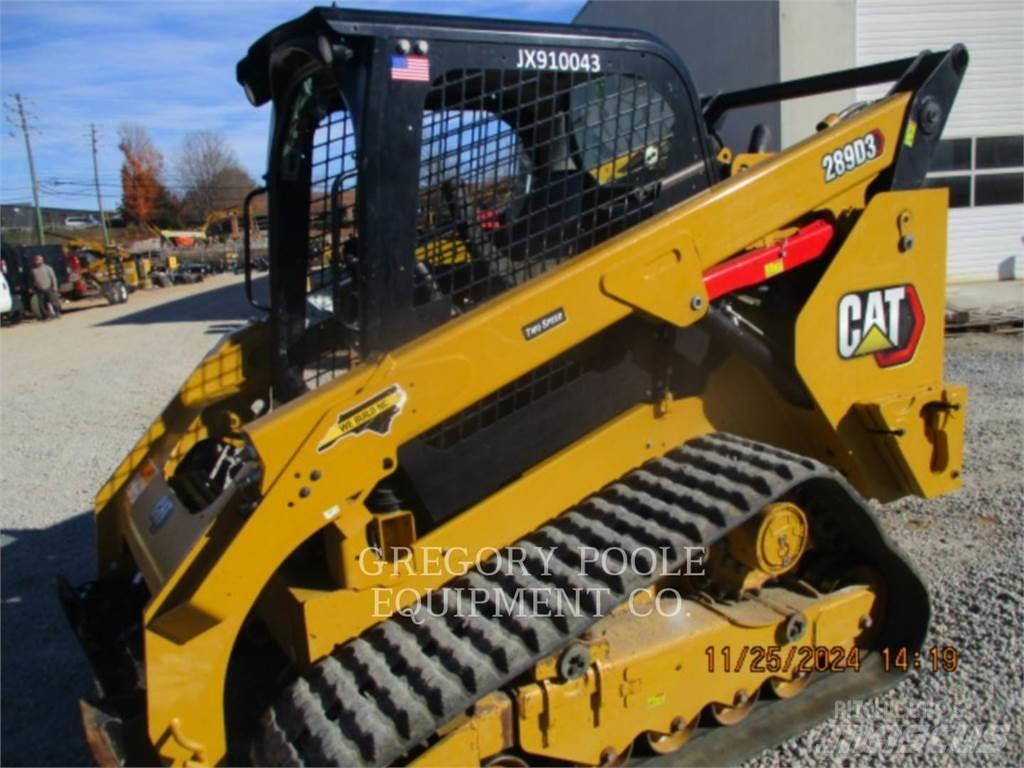 CAT 289D3 Lánctalpas homlokrakodók