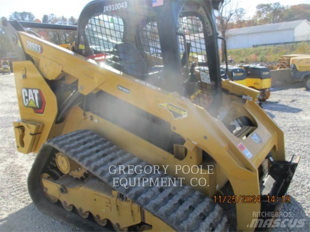 CAT 289D3 Lánctalpas homlokrakodók