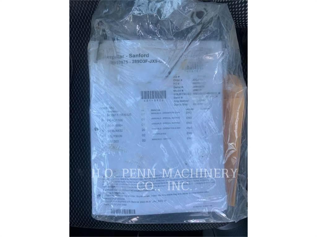 CAT 289D3 Lánctalpas homlokrakodók