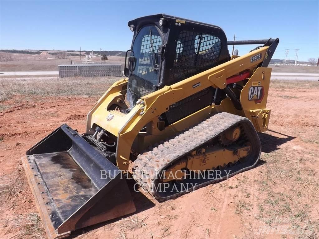 CAT 289D3 Lánctalpas homlokrakodók